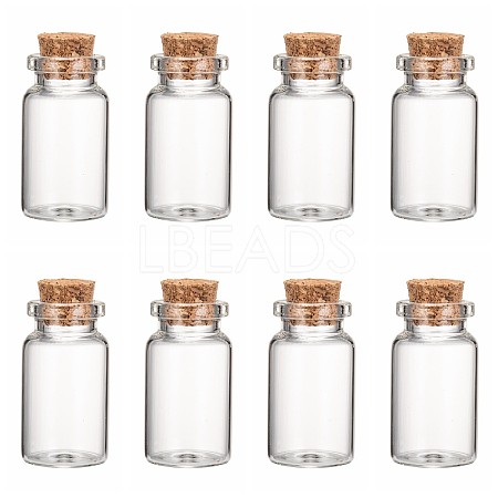 Glass Jar Glass Bottles Bead Containers AJEW-S074-02B-1