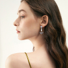 40pcs 2 Colors 304 Stainless Steel Stud Earring Findings STAS-DC0017-01-6