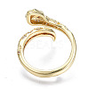 Snake Cuff Ring for Girl Women X-RJEW-N035-045-NF-2