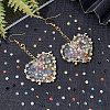 2 Boxes 2 Colors Pointed Back Resin Rhinestone Cabochons MRMJ-OC0003-04-5