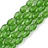 Transparent Glass Beads Strands EGLA-N013-T10mm-D14-1
