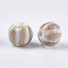 Handmade Porcelain Beads X-PORC-S498-24E-2