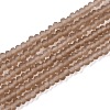 Transparent Glass Beads Strands EGLA-A044-T1mm-MD16-1