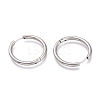 Tarnish Resistant 201 Stainless Steel Huggie Hoop Earrings EJEW-O095-05-13-2