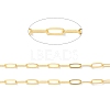 Brass Paperclip Chains CHC-XCP0001-06G-3