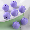Opaque Acrylic Beads MACR-S370-C20mm-SS2114-6