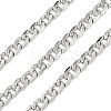 667 Stainless Steel Cuban Link Chains CHS-L020-046A-P-1-2