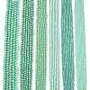 Electroplate Glass Beads Strands EGLA-A044-P4mm-A14-2