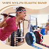 10 Yards 2 Colors Flat Nylon Elastic Band with Wave Pattern EC-FG0001-04-7