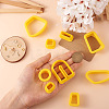 FASHEWELRY 18Pcs 18 Style Plastic Clay Cutters DIY-FW0001-21-6