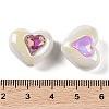 Opaque Acrylic with Rhinestone Beads OACR-G035-05-3