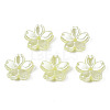 Acrylic Imitation Pearl Beads OACR-N012-002G-1