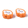 Handmade Polymer Clay Beads X-CLAY-N008-033G-3