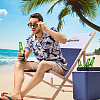 Beach Patio Canvas Cloth Chair Replacement Fabric AJEW-WH20004-31B-01-6