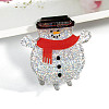 Christmas Glitter Acrylic Claw Hair Clips PW-WG53E0C-05-1