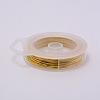 Round Brass Craft Wire CWIR-WH0006-0.8mm-C-1