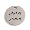 Non-Tarnish 201 Stainless Steel Charms STAS-E217-10P-07-1