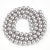 Baking Paint Pearlized Glass Pearl Bead Strands HY-N002-6mm-A03-3