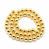 Electroplate Non-magnetic Synthetic Hematite Beads Strands G-L485-01A-G-3