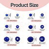 6 Strands 6 Styles Glass Beads Strands EGLA-TADJ0001-05D-2