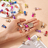 Angel Acrylic Imitation Pearl Pendants PALLOY-TAC0047-5