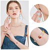 240Pcs 8 Style Transparent Spray Painted Glass Beads GLAA-FH0001-29-5