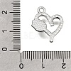 UV Plating Alloy Crystal Rhinestone Pendants RB-CBAD37D-03P-3