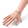 Adjustable Braided Cotton Cords Slider Bracelets Making BJEW-JB05743-05-4