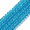 Transparent Glass Beads Strands EGLA-A034-T10mm-MD27-1