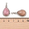 Natural Rhodochrosite Pendants G-L512-C08-3