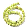 Natural Persian Jade Beads Strands G-A255-A02-02B-5