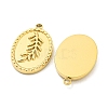 PVD Vacuum Plating 304 Stainless Steel Pendants STAS-L278-047G-2
