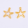 Alloy Open Back Bezel Pendants PALLOY-WH0071-23G-1