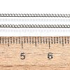 Long-Lasting Plated Brass Curb Chain Necklaces NJEW-K112-07P-NF-3