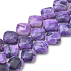 Natural Crazy Agate Beads Strands X-G-Q974-14A-1