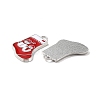 Alloy Enamel Pendants LS-ENAM-P030-4P-3