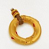 Round Shape Brass Pendants for Women NJEW-BB66393-A-5