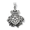 304 Stainless Steel Big Pendants STAS-Z098-02AS-1