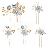 Plastic and Resin and Iron Hairpin Set OHAR-WH20020-04C-1
