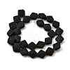 Dyed Natural Lava Rock Beads Strands G-A264-A03-01B-2