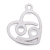Non-Tarnish 304 Stainless Steel Pendants STAS-M228-A01-01P-2