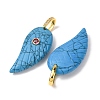Synthetic Synthetic Turquoise Pendants GG-CBA51ED-02G-05-3
