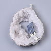 Natural Druzy Agate Big Pendants G-R458-05D-2