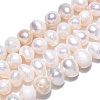 Natural Cultured Freshwater Pearl Beads Strands X-PEAR-N013-05H-4