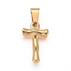 304 Stainless Steel Pendants X-STAS-F235-01G-T-1