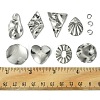 16Pcs 8 Style 201 Stainless Steel Pendants DIY-FS0005-37P-5