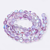 Synthetic Moonstone Beads Strands G-S283-10mm-15A-2