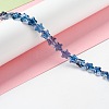 Transparent Glass Beads Strand GLAA-F112-02H-2