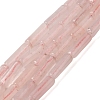 Natural Rose Quartz Beads Strands G-U010-A02-01-1