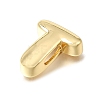 Brass Slide Charms KK-E802-33G-T-2